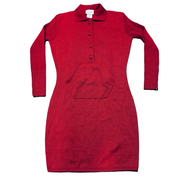 MonnaLisa Other - MONNALISA***Red Knit Girls Dress**Size 8 $289